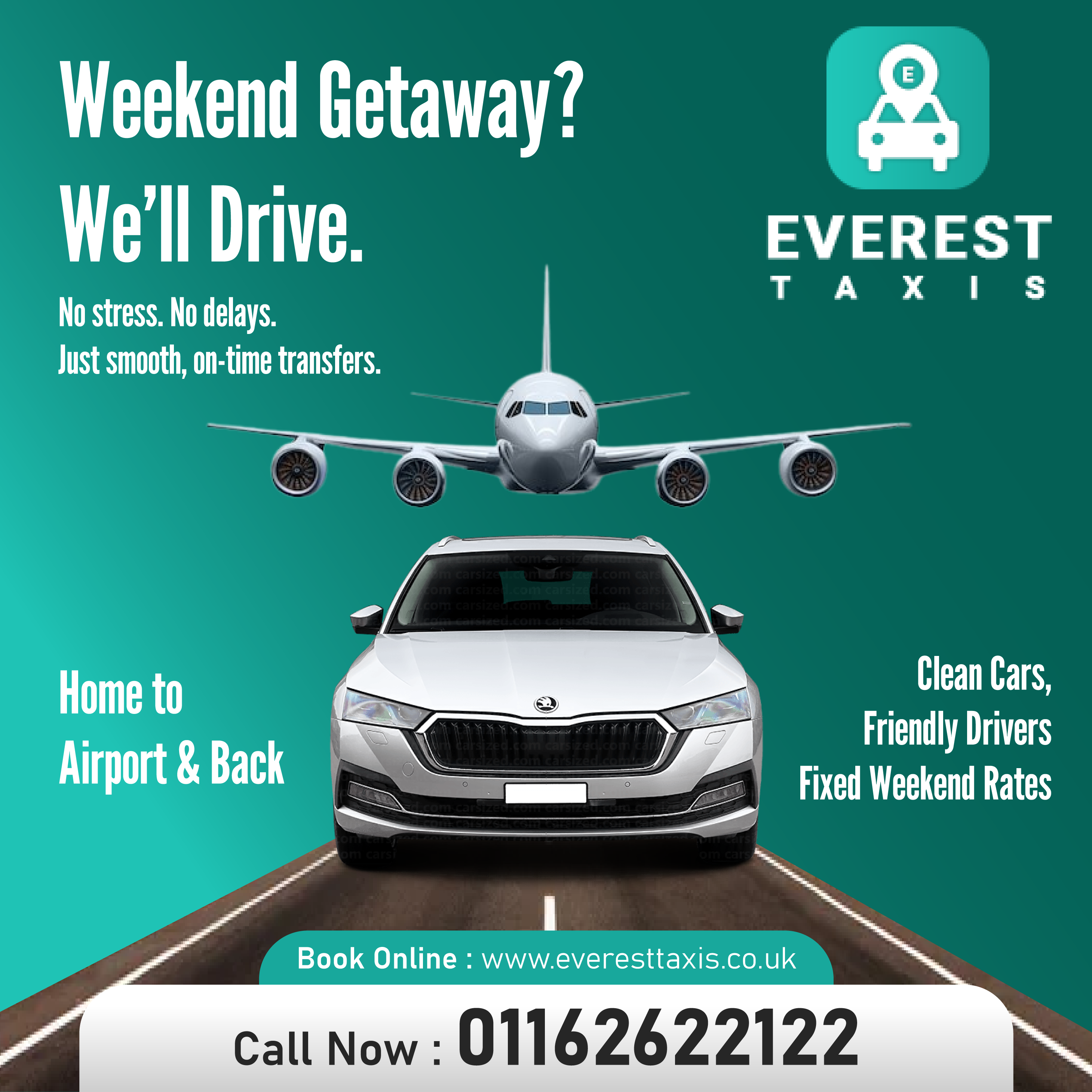 Book taxi online Leicester with Everest Taxis