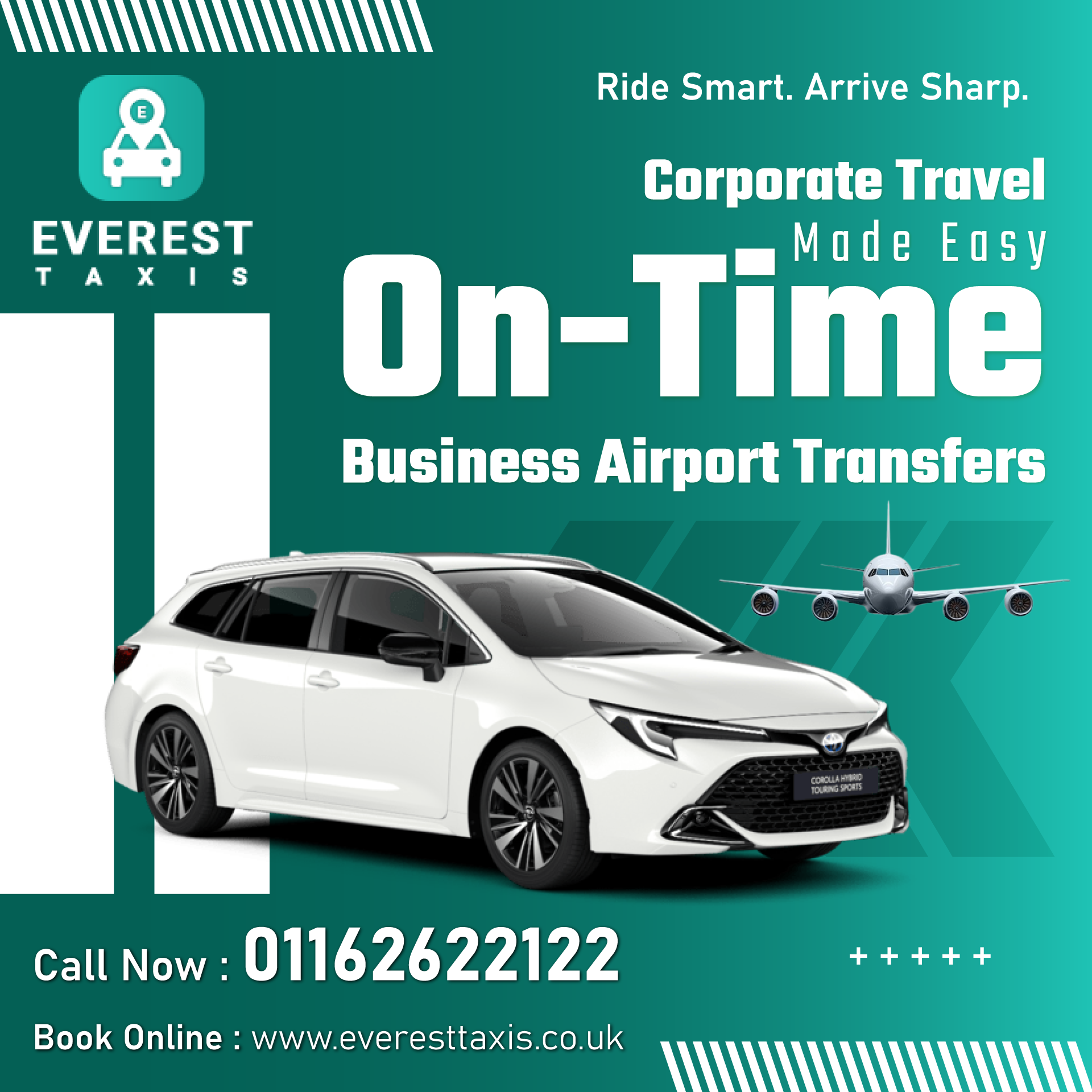 Reliable Leicester cabs by Everest Taxis