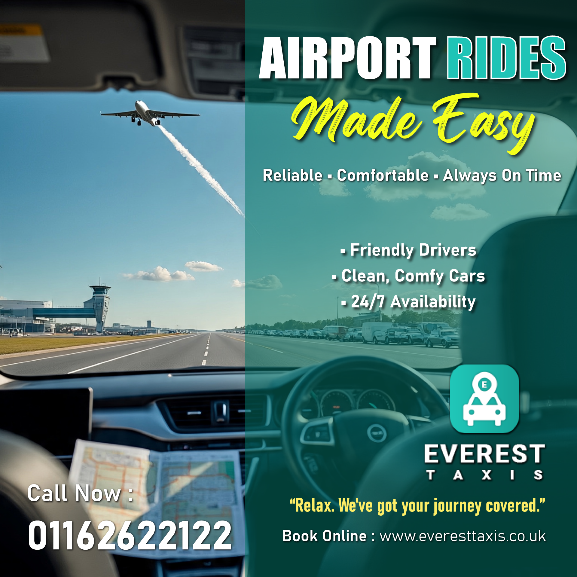 Taxi service from Leicester to Birmingham